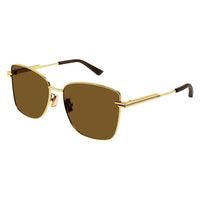 BV1237S Gold metal Sunglasses - Shiny Gold