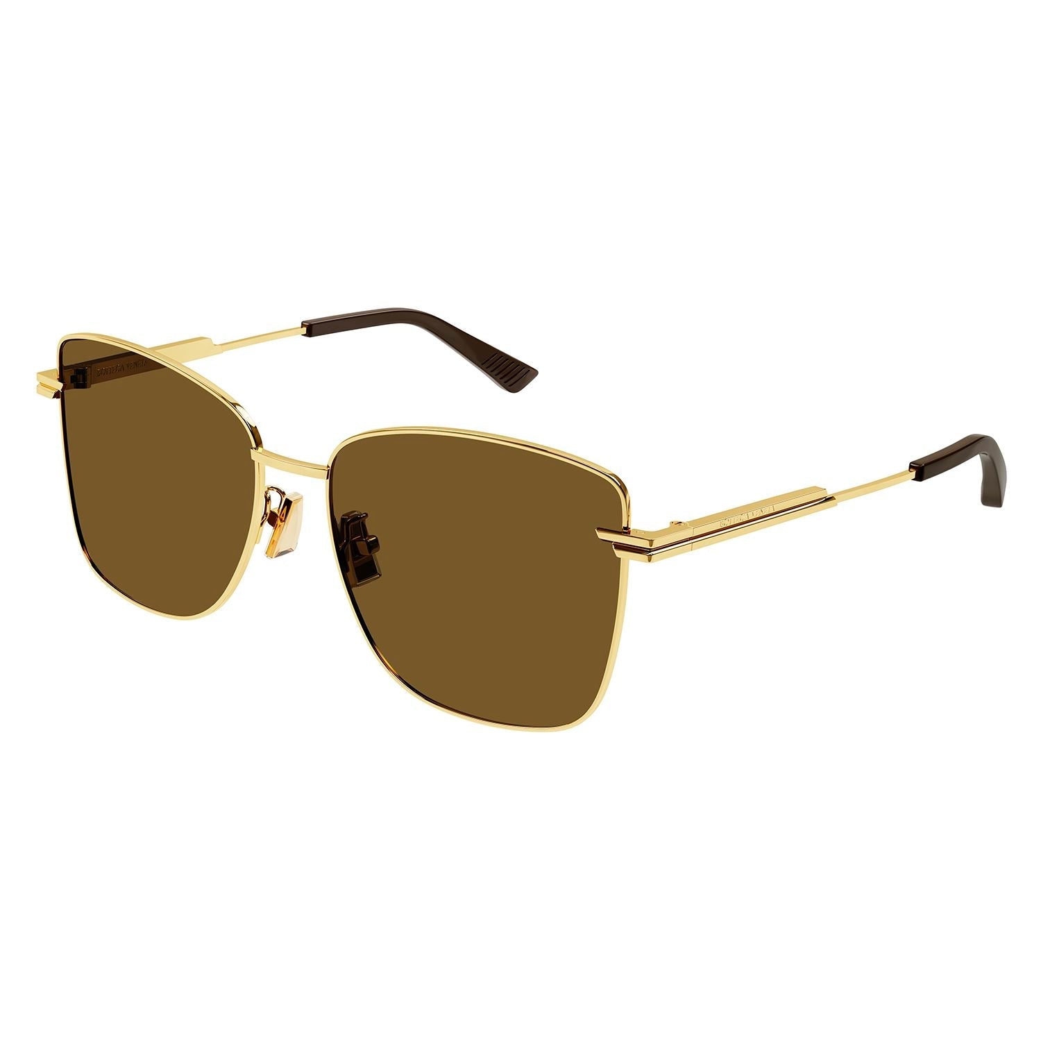 BV1237S Gold metal Sunglasses - Shiny Gold