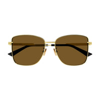 BV1237S Gold metal Sunglasses - Shiny Gold