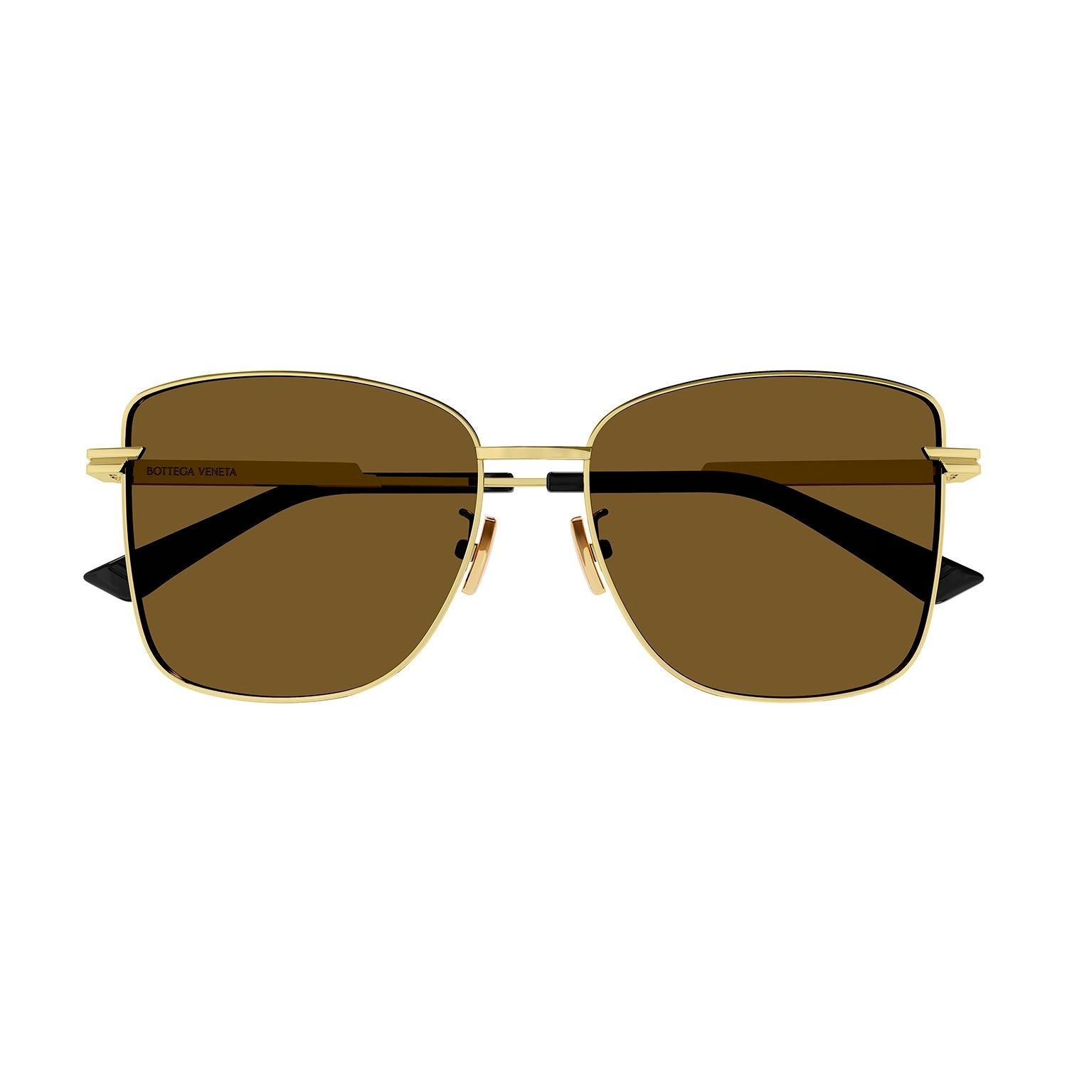 BV1237S Gold metal Sunglasses - Shiny Gold