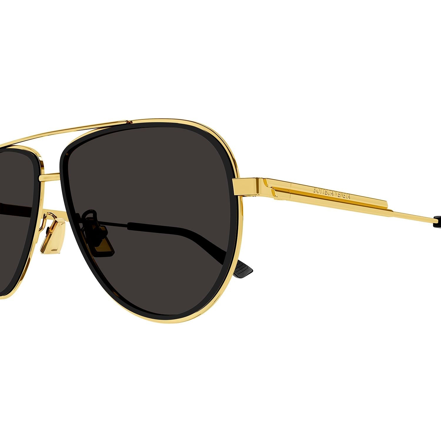 BV1240S Gold metal Sunglasses - Shiny Gold