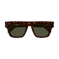 AM0397S Havana recycled acetate Sunglasses - Shiny Dark Havana