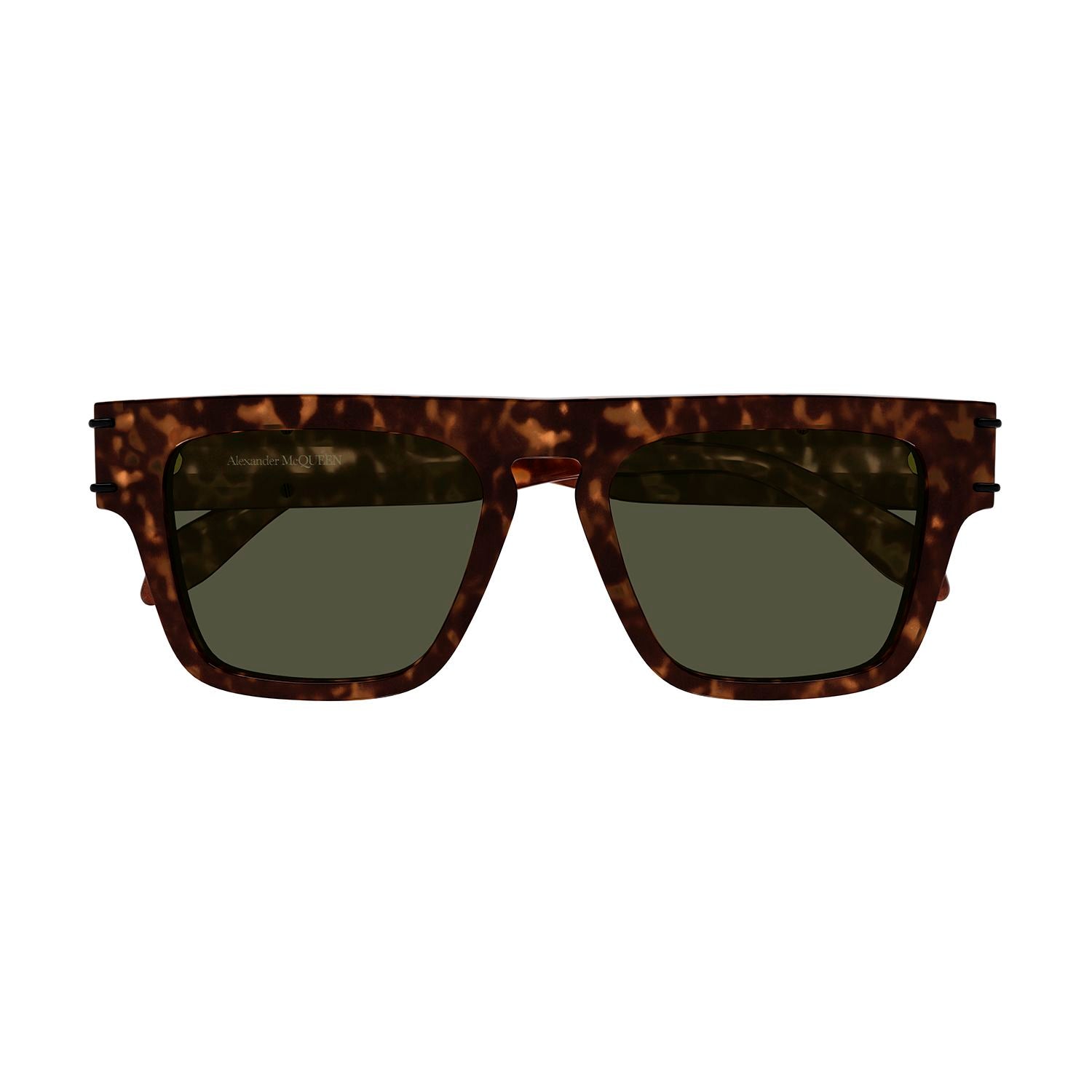AM0397S Havana recycled acetate Sunglasses - Shiny Dark Havana