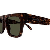 AM0397S Havana recycled acetate Sunglasses - Shiny Dark Havana
