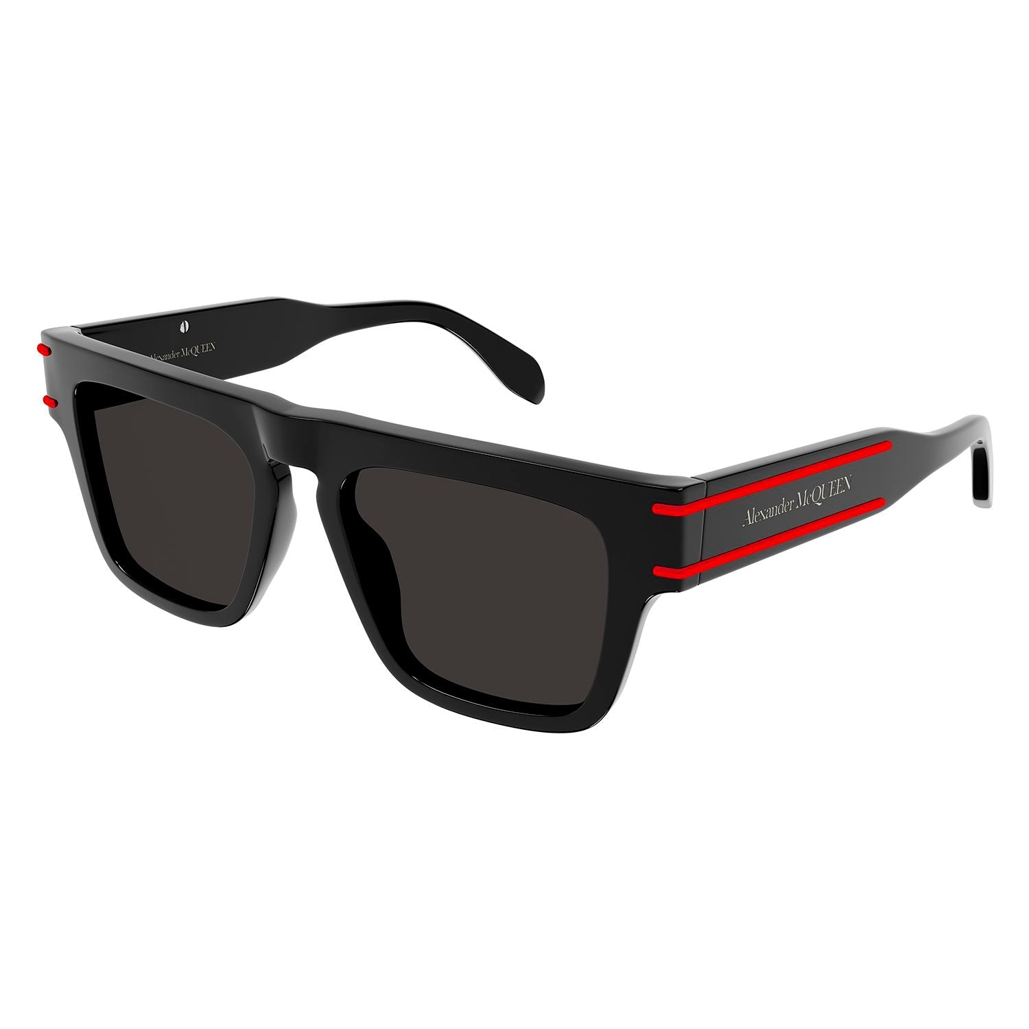 AM0397S Black recycled acetate Sunglasses - Shiny Solid Black