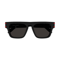 AM0397S Black recycled acetate Sunglasses - Shiny Solid Black
