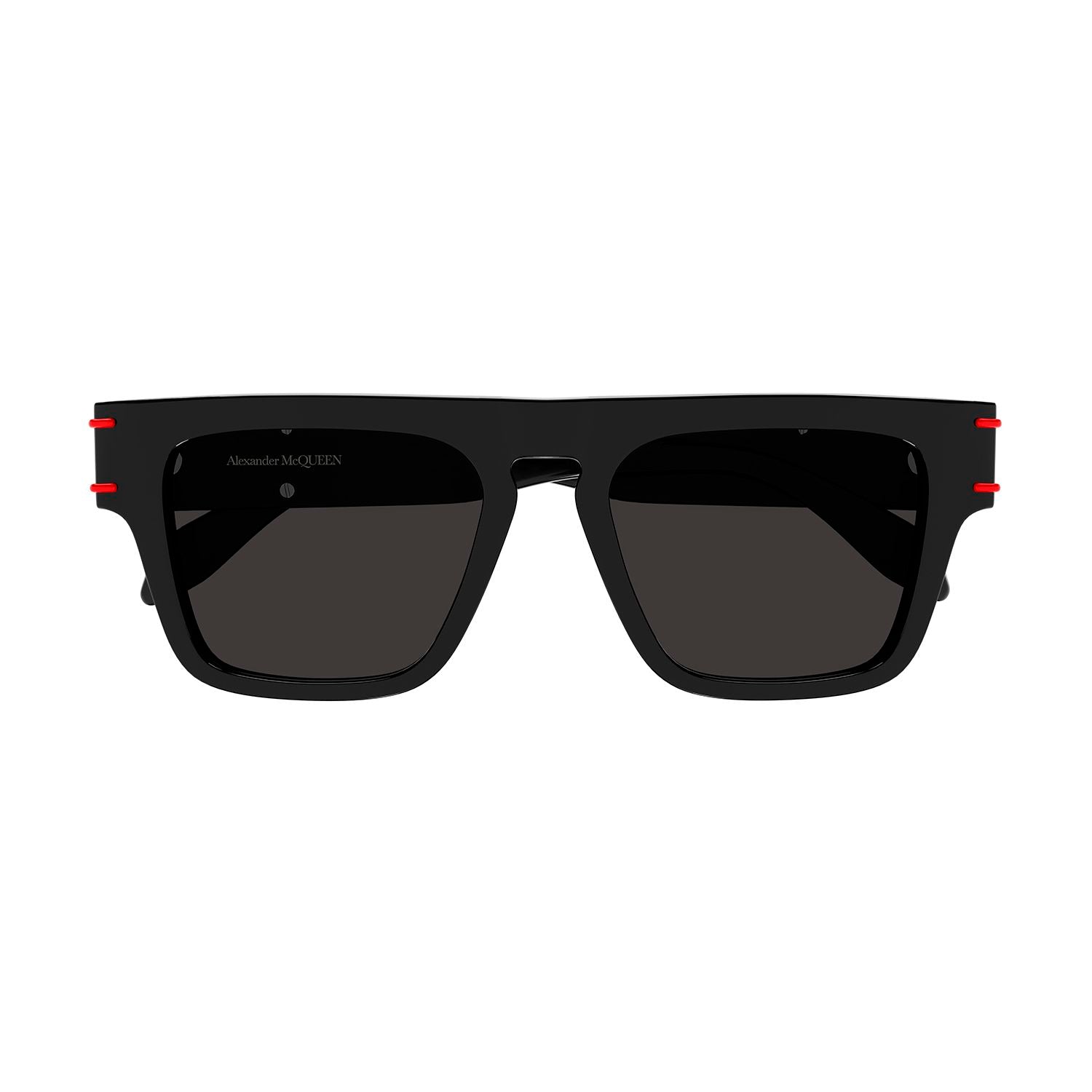 AM0397S Black recycled acetate Sunglasses - Shiny Solid Black