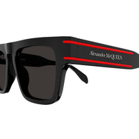 AM0397S Black recycled acetate Sunglasses - Shiny Solid Black