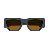 AM0393S Grey recycled acetate Sunglasses - Matte Solid Dark Grey