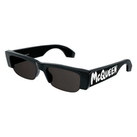 AM0404S Black recycled acetate Sunglasses - Shiny Solid Black