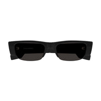 AM0404S Black recycled acetate Sunglasses - Shiny Solid Black