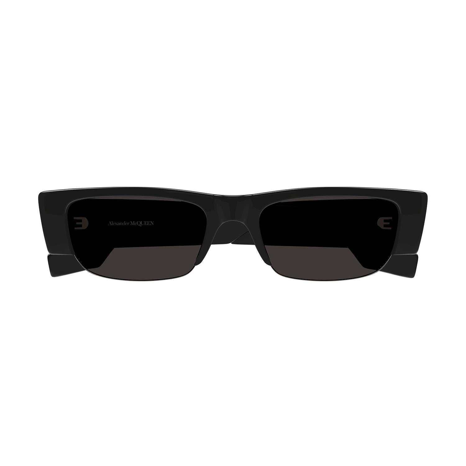 AM0404S Black recycled acetate Sunglasses - Shiny Solid Black