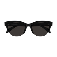 AM0406SA Black recycled acetate Sunglasses - Shiny Solid Black