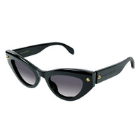 AM0407S Black recycled acetate Sunglasses - Shiny Solid Black
