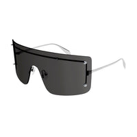AM0412S Silver metal Sunglasses - Shiny Silver