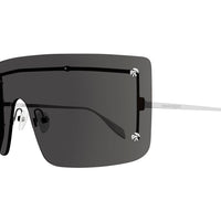 AM0412S Silver metal Sunglasses - Shiny Silver