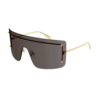 AM0412S Gold metal Sunglasses - Shiny Light Gold