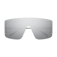 AM0412S Silver metal Sunglasses - Shiny Silver
