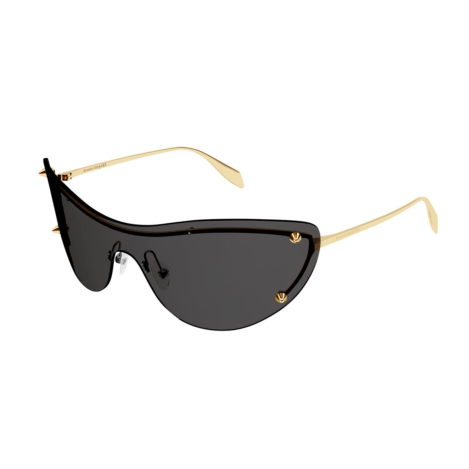 AM0413S Gold metal Sunglasses - Shiny Light Gold
