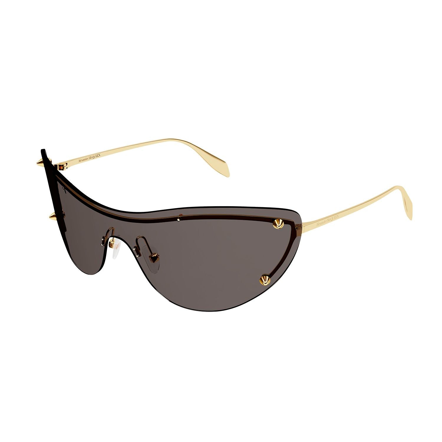 AM0413S Gold metal Sunglasses - Shiny Light Gold