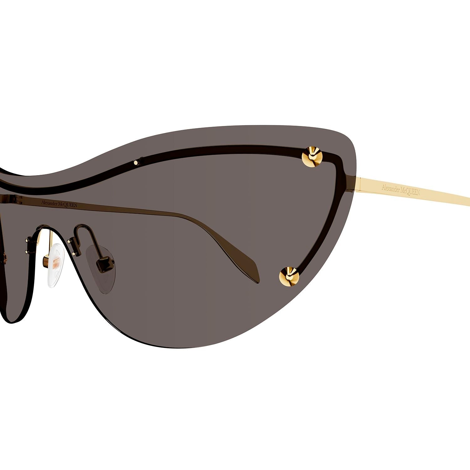 AM0413S Gold metal Sunglasses - Shiny Light Gold