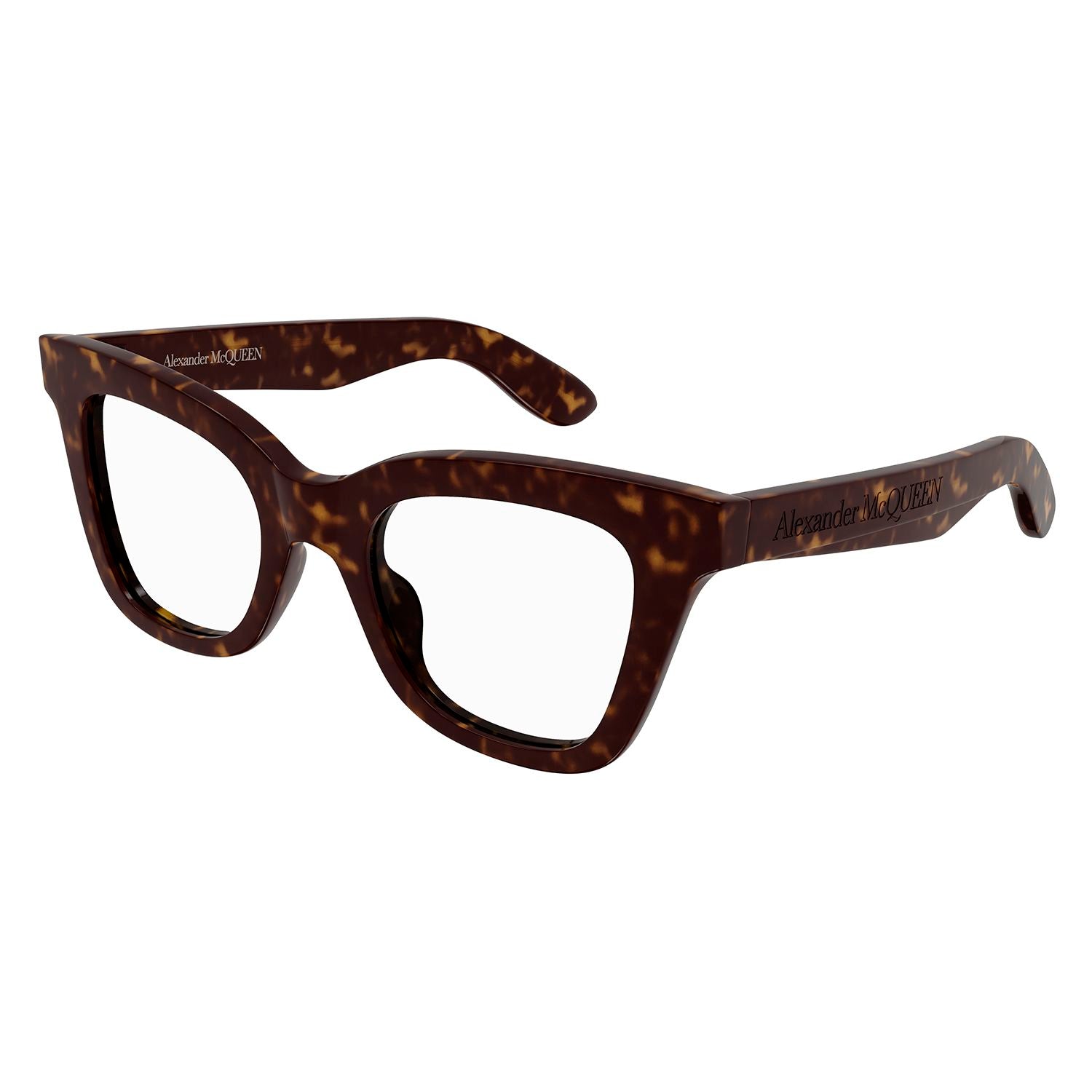 AM0394O Havana recycled acetate Optical Frames - Shiny Dark Havana