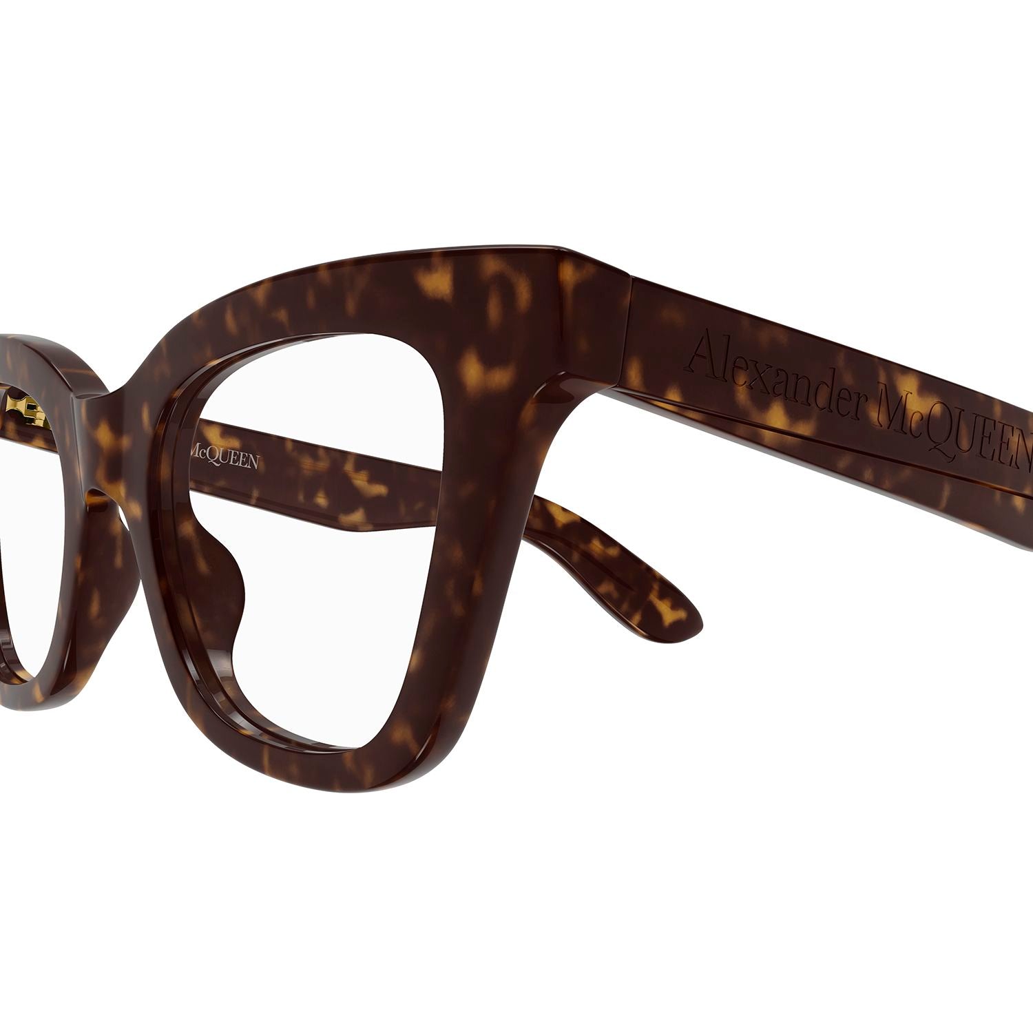 AM0394O Havana recycled acetate Optical Frames - Shiny Dark Havana
