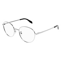 AM0414O Silver metal Optical Frames - Shiny Silver