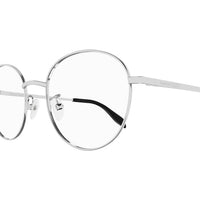 AM0414O Silver metal Optical Frames - Shiny Silver