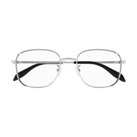 AM0415O Silver metal Optical Frames - Shiny Silver