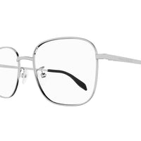 AM0415O Silver metal Optical Frames - Shiny Silver