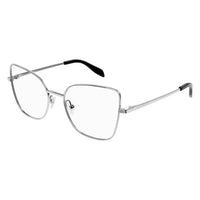 AM0416O Silver metal Optical Frames - Shiny Silver