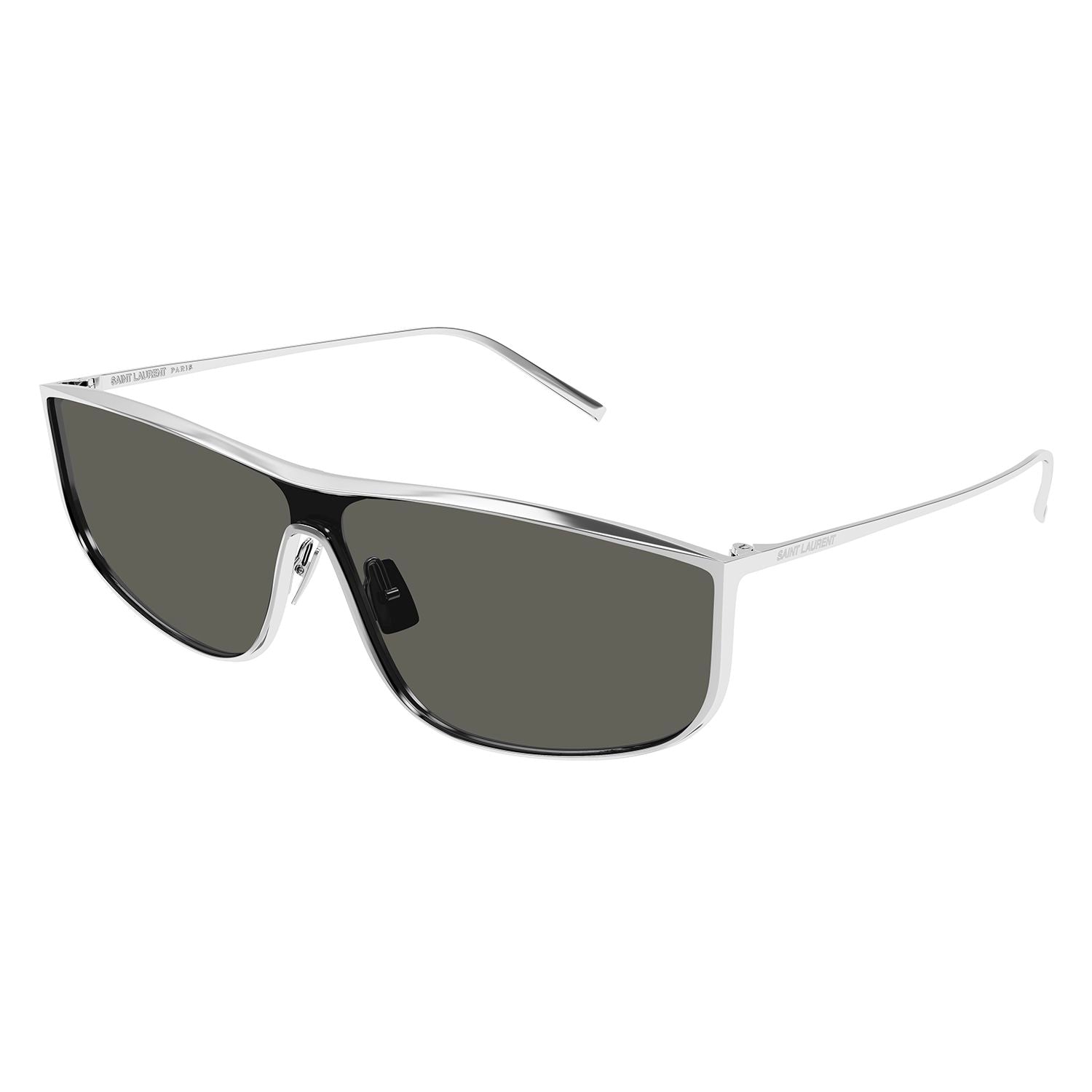 SL 605 Luna Silver metal Sunglasses - Shiny Silver
