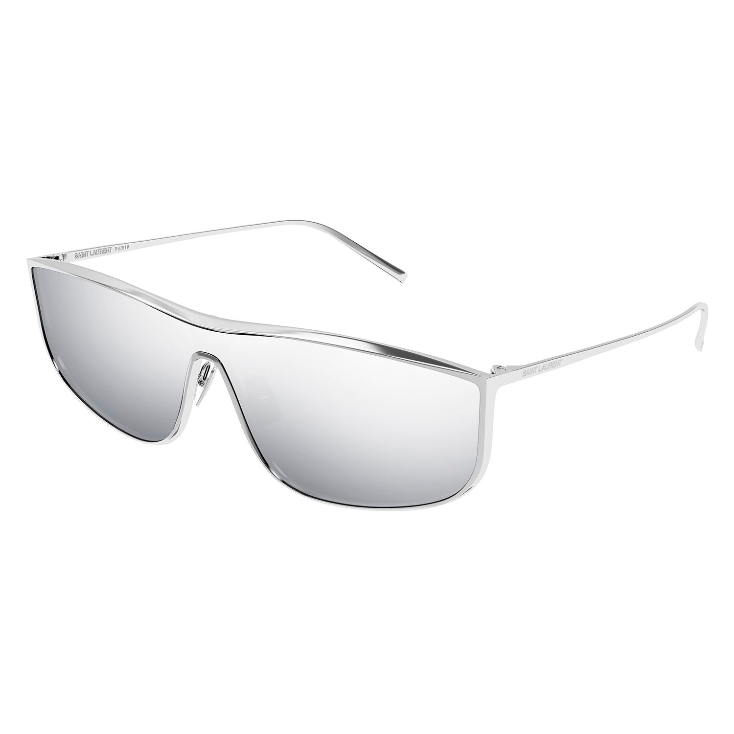 SL 605 Luna Silver metal Sunglasses - Shiny Silver