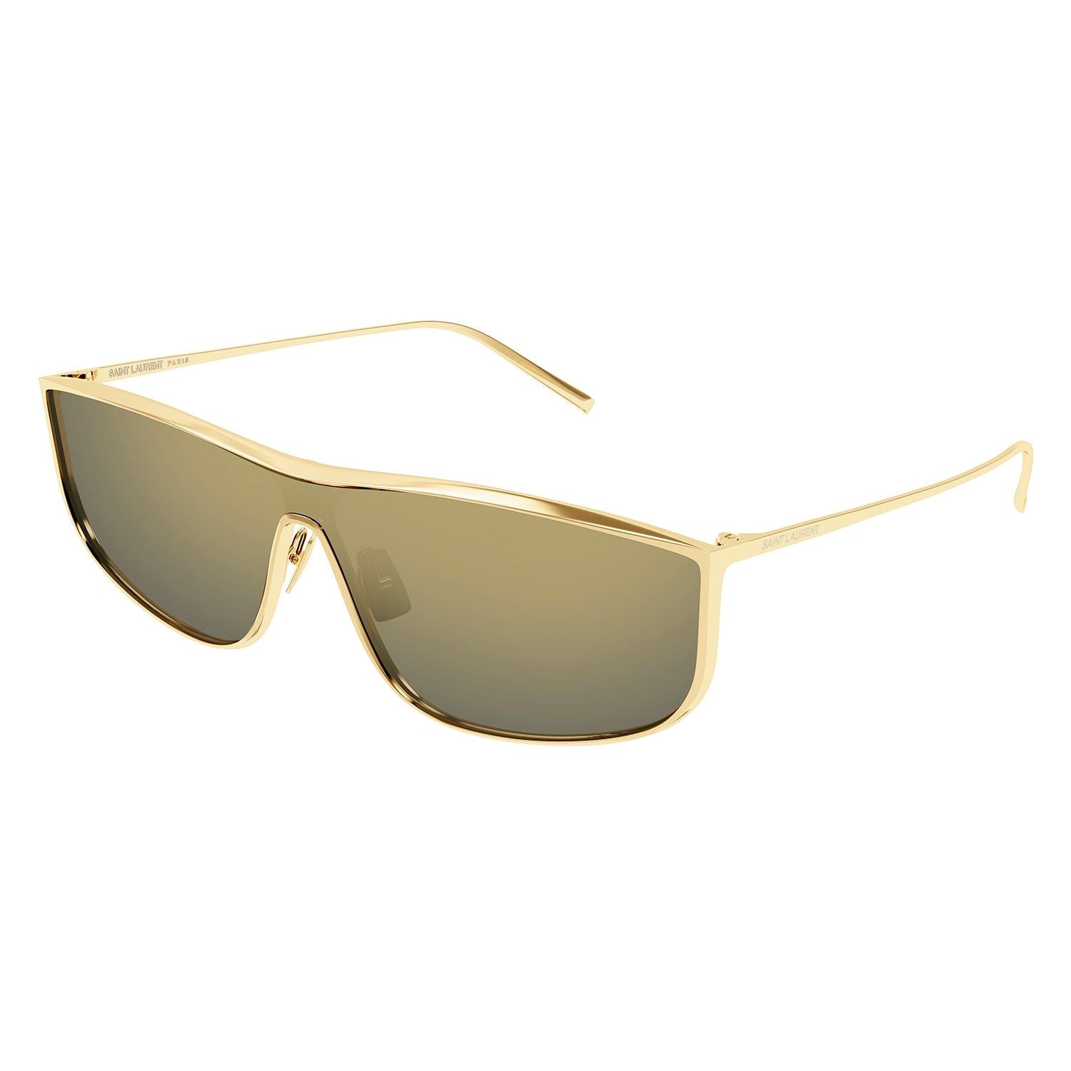 SL 605 Luna Gold metal Sunglasses - Shiny Light Gold