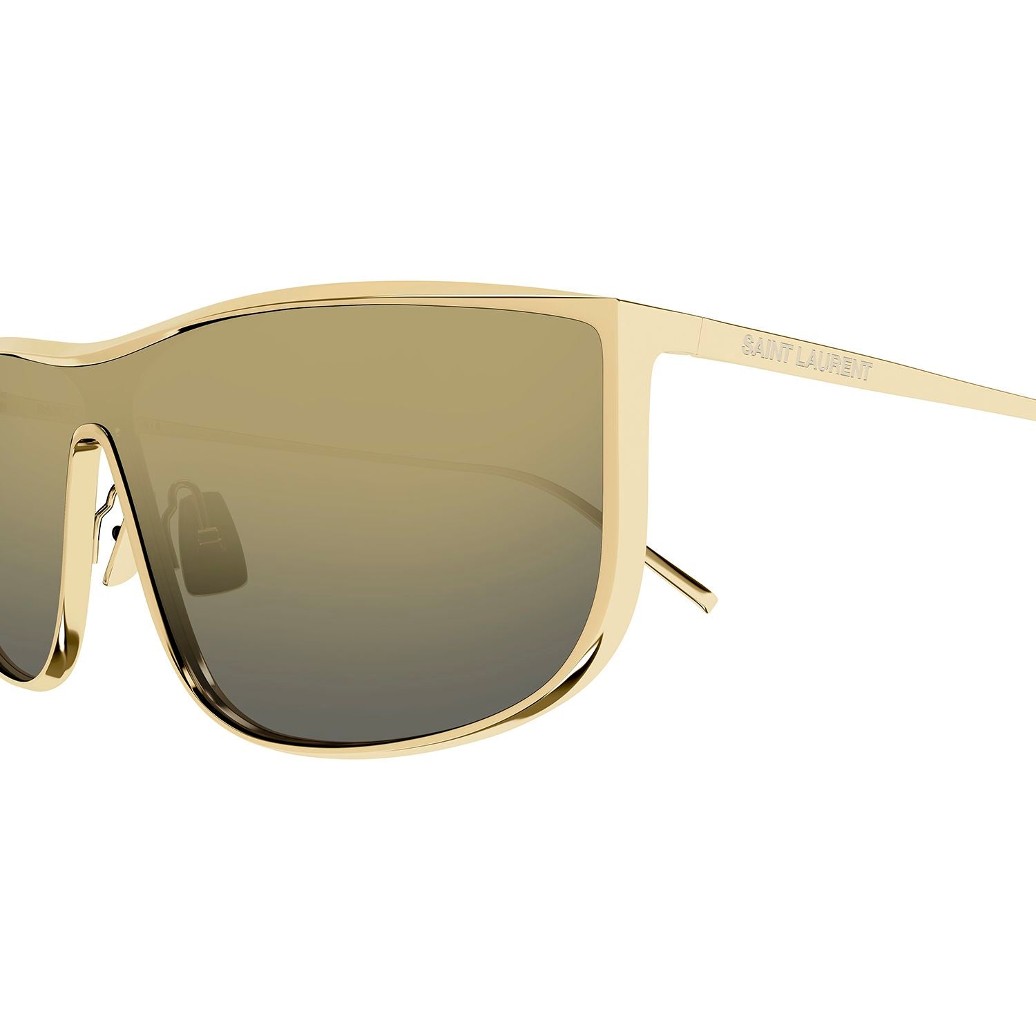 SL 605 Luna Gold metal Sunglasses - Shiny Light Gold