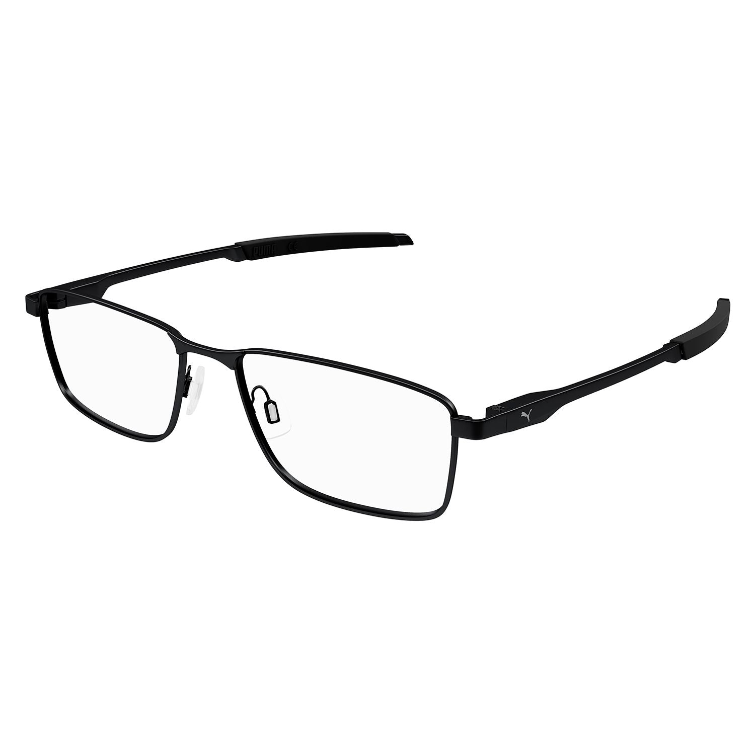 PU0414O Black metal Optical Frames - Semimatte Black