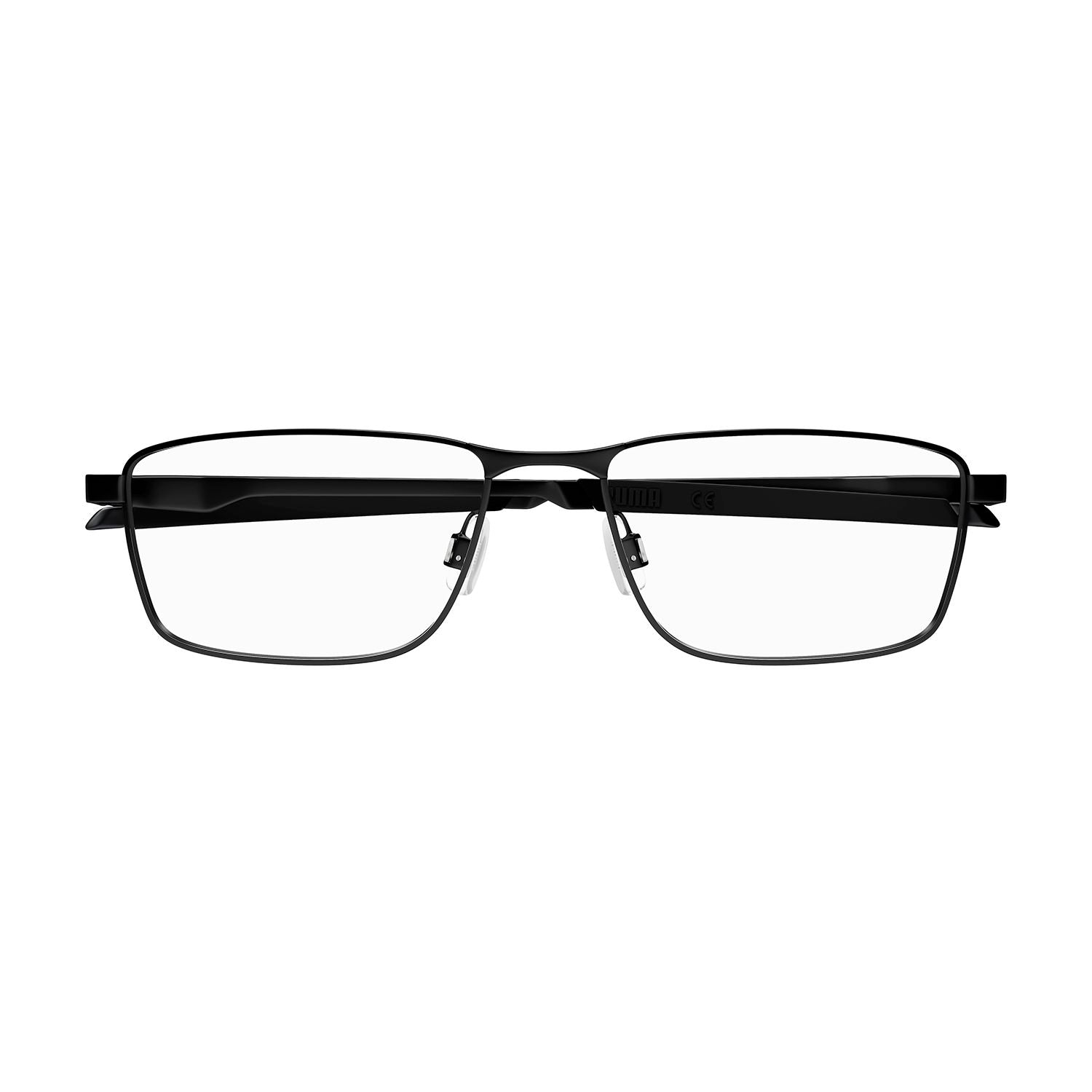 PU0414O Black metal Optical Frames - Semimatte Black