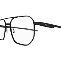 PU0417O Black metal Optical Frames - Semimatte Black
