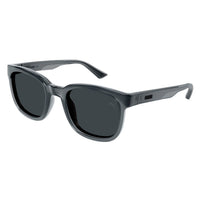 PU0424S Grey recycled injection Sunglasses - Shiny Transparent & Pantone Dark Grey