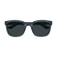PU0424S Grey recycled injection Sunglasses - Shiny Transparent & Pantone Dark Grey