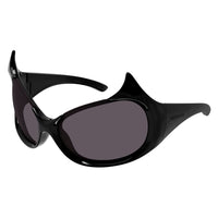 BB0284S Black bio injection Sunglasses - Shiny Black