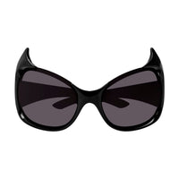BB0284S Black bio injection Sunglasses - Shiny Black