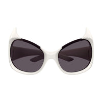 BB0284S Ivory bio injection Sunglasses - Shiny Solid Ivory