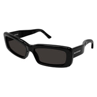BB0286S Black recycled acetate Sunglasses - Shiny Solid Black