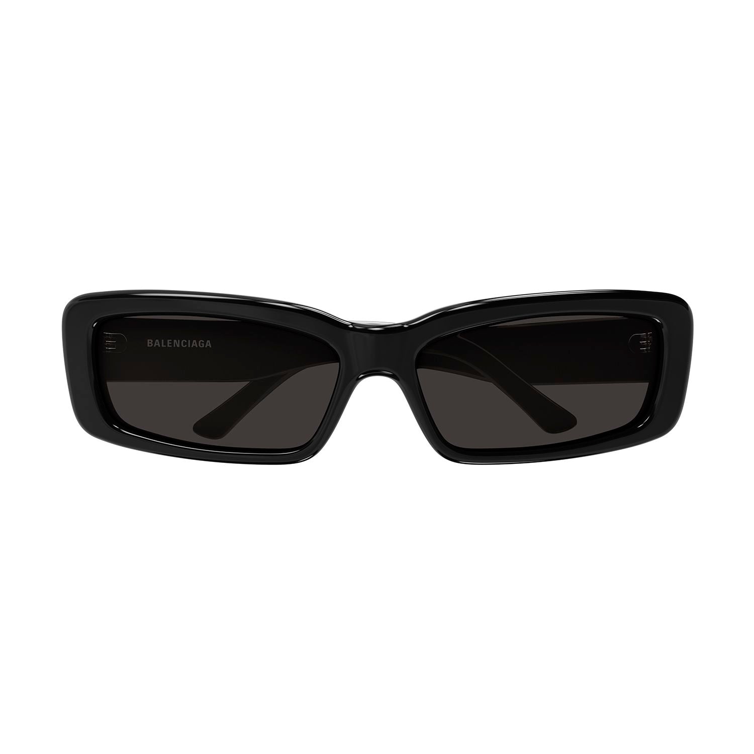 BB0286S Black recycled acetate Sunglasses - Shiny Solid Black