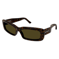 BB0286S Havana recycled acetate Sunglasses - Shiny Dark Havana