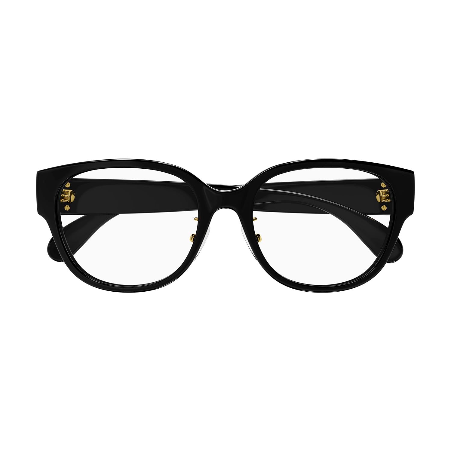 GG1411OK Black recycled acetate Optical Frames - Shiny Black
