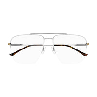 GG1415O Silver metal Optical Frames - Shiny Silver