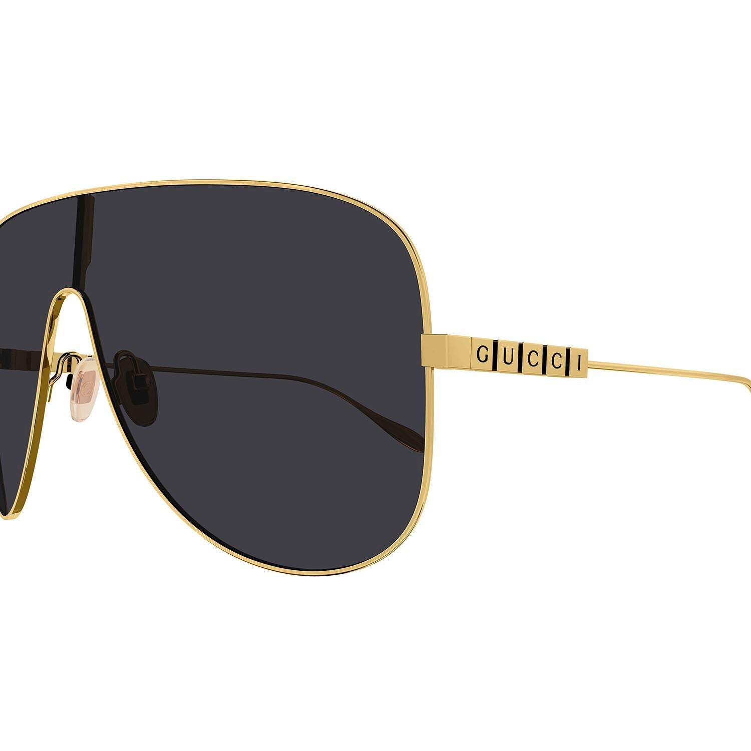 GG1436S Gold metal Sunglasses - Shiny Yellow Gold